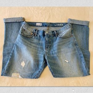 Gap Sexy Boyfriend Denim Jeans